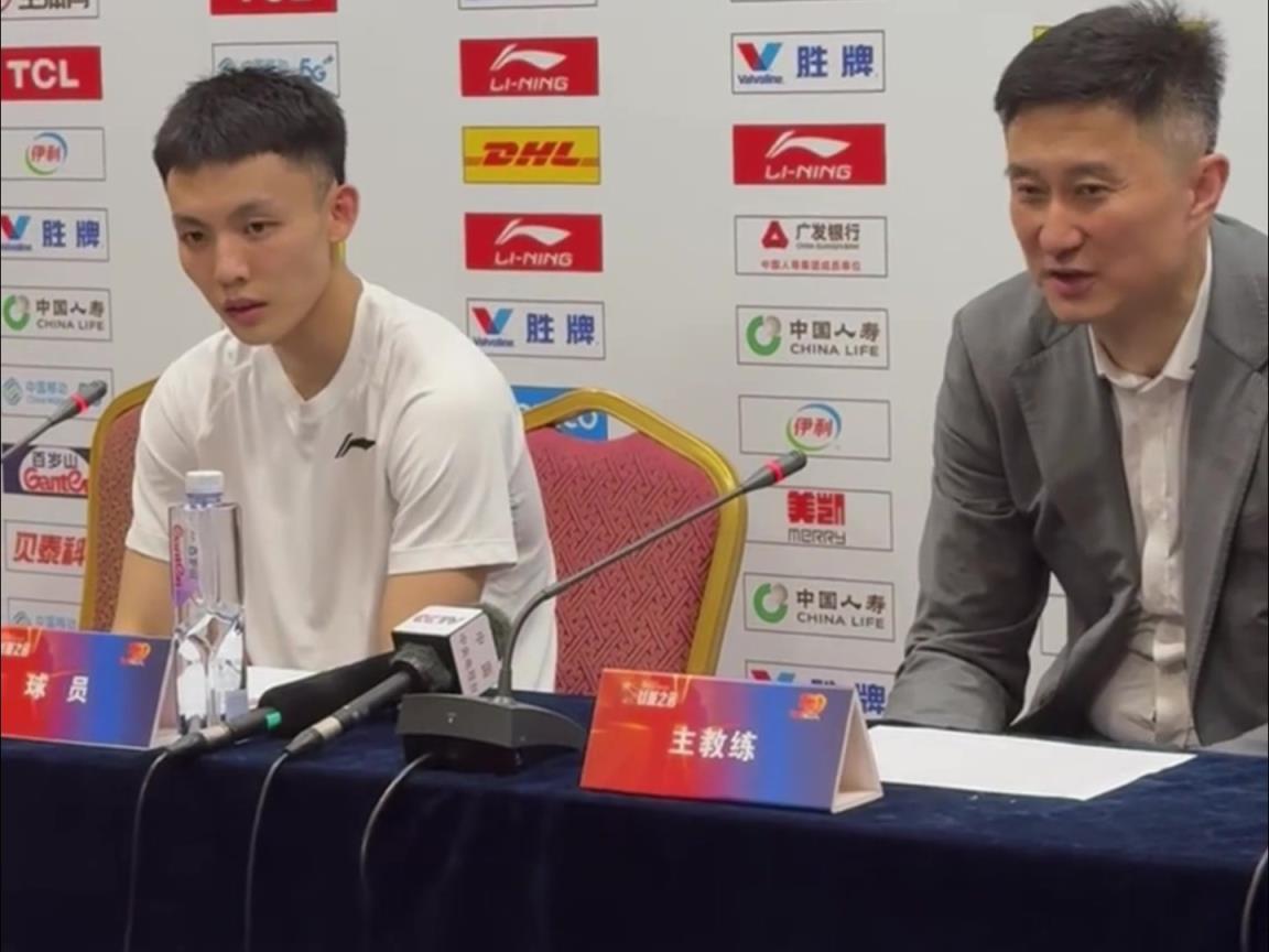 這是能說的嗎徐杰：杜指導賽前說了，這場球就是打架和摔跤！